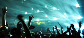 Image of dj at rave